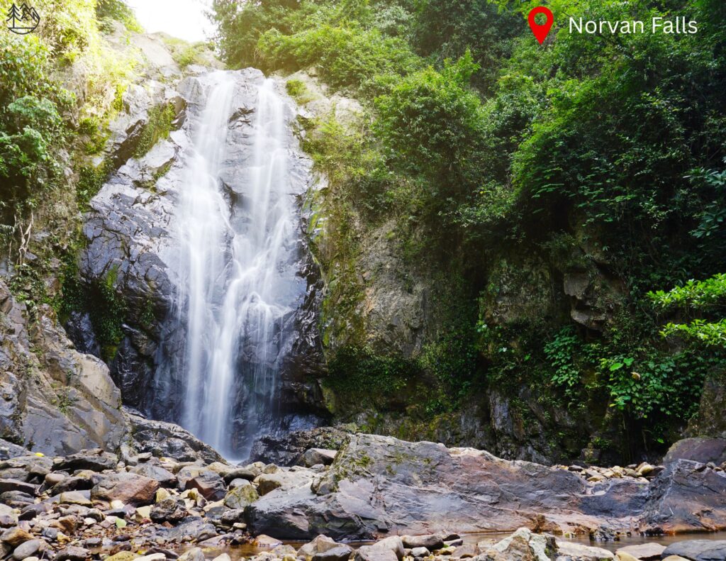 Photo of Norvan Falls and its waterfall