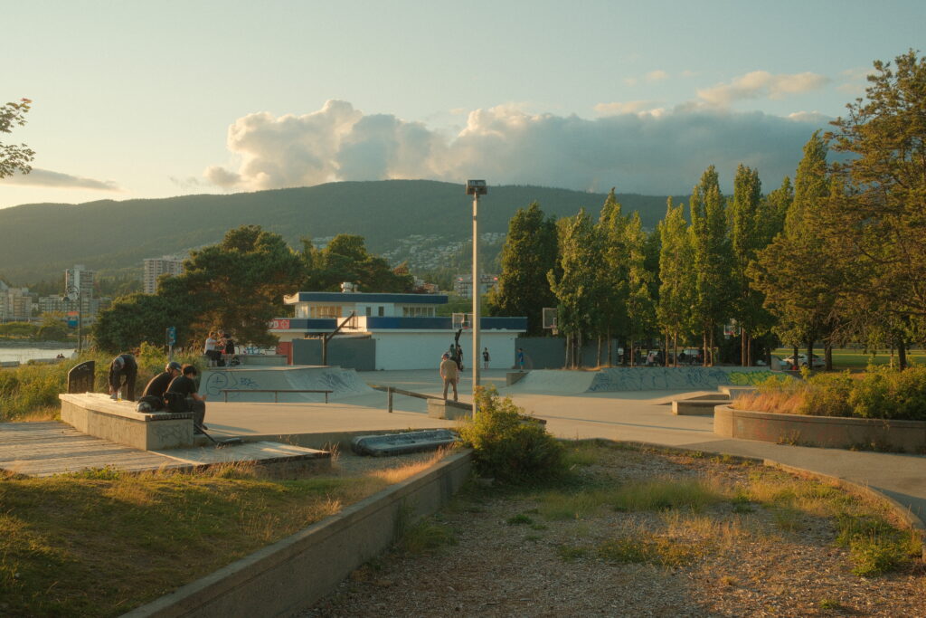 Photo of West Van using film recipe on x100vi.